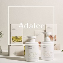 아달리 리페어 천연원료 샴푸 트리트먼트 400ml 세트 탈모 방지 2+1, 트리트먼트 3개