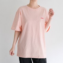 헤링본 여자 남여공용 여름 반팔 티셔츠 상의 기능성 운동복 스포츠 루즈핏 데일리 면티셔츠 TF106W
