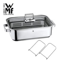 WMF VITALIS 비탈리스 아로마 스팀 찜기 사각 6.5L 독일직배송, 1개, 41x27x10cm