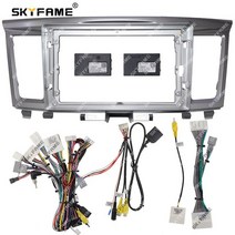 SKYFAME-자동차 프레임 근막 어댑터 Canbus 박스 디코더 인피니티 QX60 2014- 안드로이드 라디오 대시 피팅 패널 키트, [05] Low -