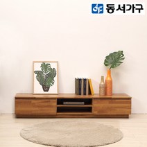 동서가구 LV 라떼 소파테이블&거실장 4종, 04. 라떼 1800 거실장 멀바우화이트(918479)