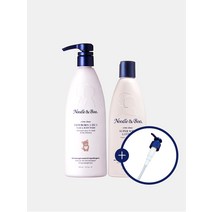 누들앤부 대용량+소용량+펌프 유아 로션 워시 샴푸 헤어에센스 841591, 대용량 린스_소용량 헤어폴리쉬
