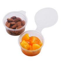 투명 원터치 소스컵 밑면 5cm x 윗면 6cm x 높이 3cm, 25개입, 1개