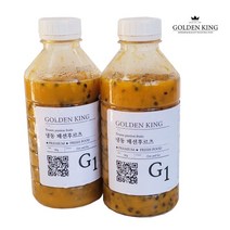 골든킹 프리미엄 백향과 냉동패션후르츠 퓨레 2kg, 1개