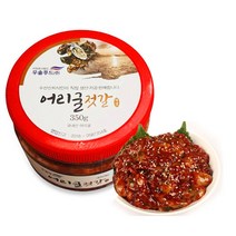 진동 미더덕 젓갈/오만둥이 홍합 멍게젓 어리굴젓, 어리굴젓 350g×1개