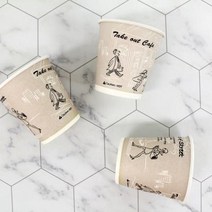 새솔 일회용 종이컵 6.5온스 1000개 카페풍경, 단품