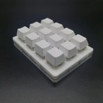 게임용 키보드 게이밍 미니 키패드 12 키 매크로 빨간색 스위치 rgb 프로그래밍 핫 스왑 ous 게임 포토샵 용 기계식, 12키, 빨간 스위치