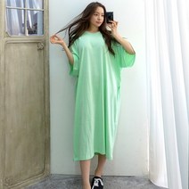 이힝 빅박스 포켓 루즈핏 롱원피스