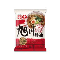 후지와라 홋카이도 아사히카와 간장라면(건면), 1개