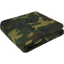 VILEAD 75D 카모 삼베 위장 그물 커버 태양 대피소 캠핑 사냥 블라인드 용 육군 군사 메쉬 패브릭 천 그물, 1.5x6M, 75D US 4 우드랜드