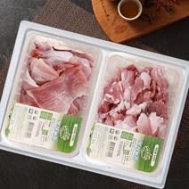 [미소드림] 보성녹돈 돼지고기 한돈 선물세트 13호(찌개용 500g +불고기 500g), 돼지고기 한돈 선물세트 (찌개용+불고기)