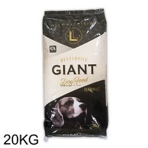 애견사료 자이언트 큰알갱이 20kg 대형자견용, 1개, 곡물, 상품상세참조