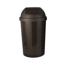 명품 멀티휴지통 종량제 30L 50L 원형쓰레기통 분리수거함, 그레이, 멀티휴지통2호