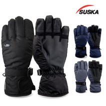 서스카 HIB-119 스키장갑 보드장갑 남자스키장갑 방한장갑, 상품선택/차콜-M