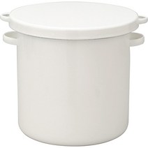 노다호로 법랑 쌀 저장용기 라운드스톡 18cm 대용량 WRS-24, 1개
