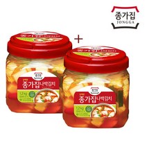 종가집 종가집 담백한 나박김치1.2kg(PET) x2ea