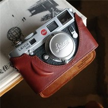 정품 가죽 가방 바디 케이스 Leica M2 M3 M4 M6 M7 MP 미끄럼 방지 핸들 보호 슬리브 박스 수공 사진 카메, 04 03