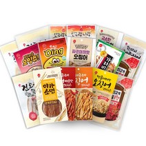 술안주 영화감상 오징어 마른안주 17종 골라담기, 맥반석 오징어(특) 60g