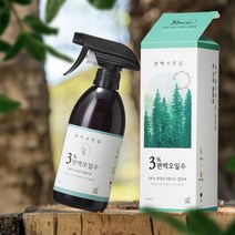 3% 편백오일 함유 피톤치드 편백수 새집증후군 고기냄새 땀냄새등 잡내 제거 탈취제 500ml 1+1 ( 2개 )