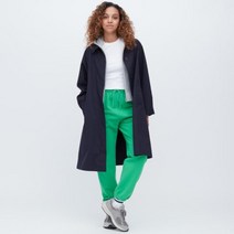 유니클로 발마칸 코트 여자 코튼 자켓 456070 69 네이비