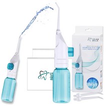 칫솔 닿지 않는 곳까지 잇몸관리 강력한 워터 허리케인 유펠 쿨링샷 물치실, 1+1세트, 1개