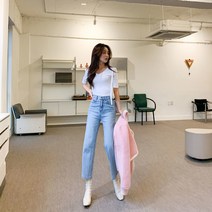 치코엘라- 너베하 데일리 기모 데님팬츠