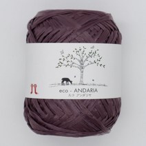 [더니트] 안다리아실 에코 안다리아 하마나카 여름실 가방실 모자실 소품실, 55 팥죽색