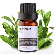 퓨어드립 100% 네츄럴 유기농 에센셜 티트리오일 10ml + 사은품 거울증정, 네츄럴 에센셜 오일 10ml x 1개