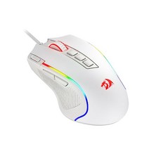 Redragon M612 프레데터 RGB 게이밍 마우스, 화이트