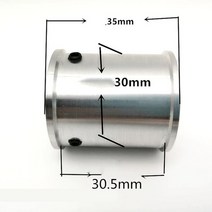 알루미늄 합금 30mm diy 미니 벨트 샌더 컨베이어 구동 휠 for56810mm 모터 스핀들 벨트 파워 휠 diy 연마 도구, 아이디 5mm, 2.ID 5mm