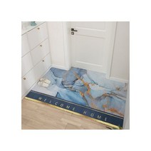 규조토 매트 대리석 패턴 입구 신발 방지 도어매트 바닥 PVC 러그 간편한 청소 강력한 침전물 제거 핫 206670, Customize, C