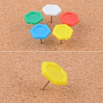 육각 압정 육각압정 컬러압정 팬시압정 디자인압정 볼록압정, 상세페이지 참조