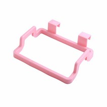 이케아 분리수거함 재활용 50l 가정용 교수형 쓰레기 쓰레기 가방 홀더 쓰레기 랙 찬장 캐비닛 스토리지 걸레 걸이 쓰레기통 빈 주방 액세서리 가제트, 분홍색