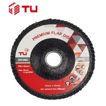 TU 티유 플랩디스크 (휠페파 휠페이퍼), 4인치 #40 지르코늄