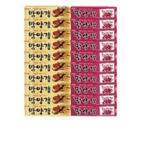 크라운 밤양갱 + 팥양갱, 100g, 15개입