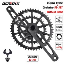 mtb road 체인 체인가드 체인링크 스프리킷 초경량 도로 셋 산악자전거 체인, 165mm, 크랭크 53-39t