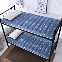 매트리스 토퍼 2층 침대 바닥 매트릭스 자취 손님용, 파란 고양이 5cm 90x200cm