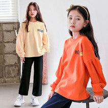 초딩하우스 홀리데이세트(봄 가을)-주니어여아의류 주니어의류 여아상하바지세트 초등학생옷