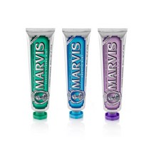 마비스 치약 85ml x 3개 (클래식 스트롱 민트 /아쿠아 민트 /자스민 민트)