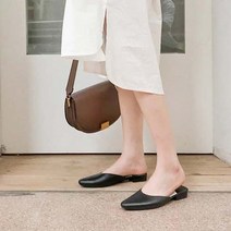 [리더스] 여성 베이직 블로퍼 블랙 뮬슬리퍼 원피스코디