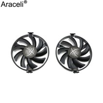 FDC10U12S9C RX480 RX470 쿨러 팬 교체 XFX Radeon RX 480 470 470D RS Black Wolf 그래픽 카드 냉각, 2PCS