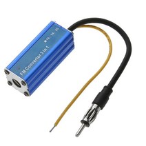 3 in 1 FM 라디오 밴드 확장기 12V 자동차 안테나 주파수 변환기 스테레오 체인저, 한개옵션0