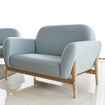 고급PU가죽 2인용소파 저렴한쇼파 마카롱 미니 예쁜, 민트