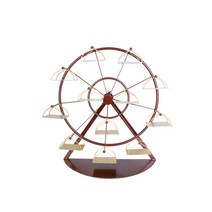 일식집 관람차 회전 접시 호텔 뷔페 레스토랑 초밥 풍차, 대형(블랙 + 골드 트레이 12개)