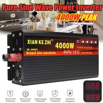 자동차 인버터 12v 220v 200030004000w 전압 변압기, 24v 3000w