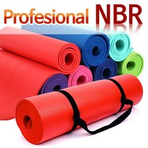 Profesional 고급형 NBR 요가매트/짐볼, NBR요가매트(16mm)/퍼플