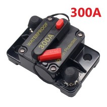 50A 60A 80A 100A 150A 200A 250A 300A Amp 자동차 자동 오디오 해양 보트 DC 회로 차단기 12V/24V/48V, [06] 135A, 06 135A