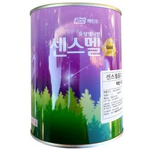 kcc 유성페인트 에나멜페인트 센스멜골드 1L 철재 목재 난간 방화문, 그린 0133C