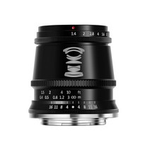 TTArtisan APS-C 17mm F1.4 수동 렌즈 MFT 용 블랙