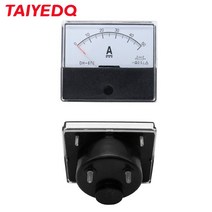 dh670 전류 전류계 아날로그 1a 2a 3a 5a 10a 20a 50a 150a dc 전류계 전류계, 15a 75ma